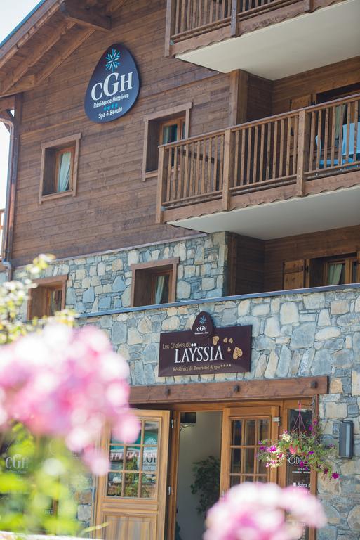Cgh Residence Boutique Les Chalets De Layssia Samoens Exterior photo